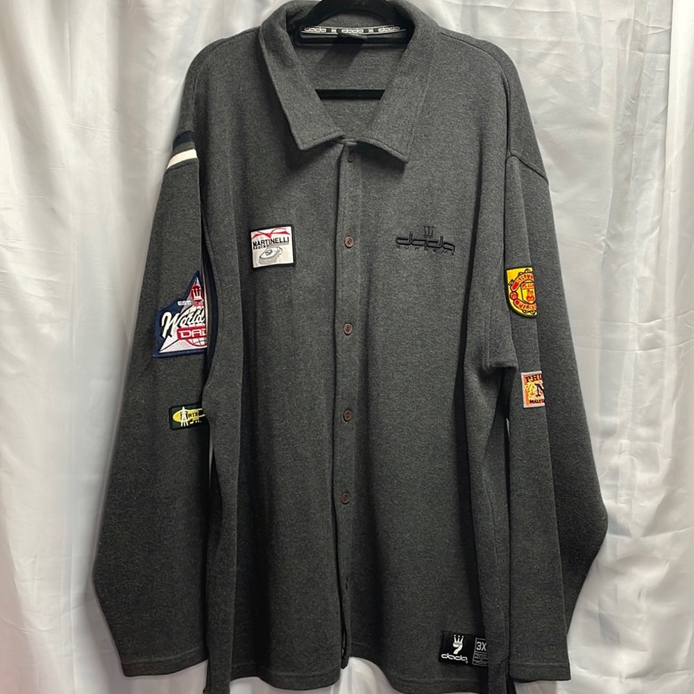 Dada Supreme button down sweatshirt. 90’s.